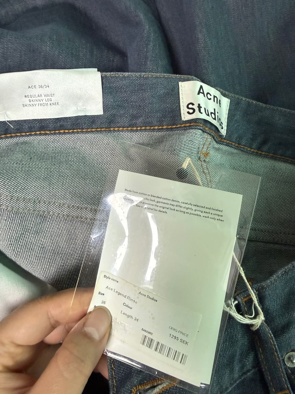 아크네스튜디오 데님팬츠 상품이미지3