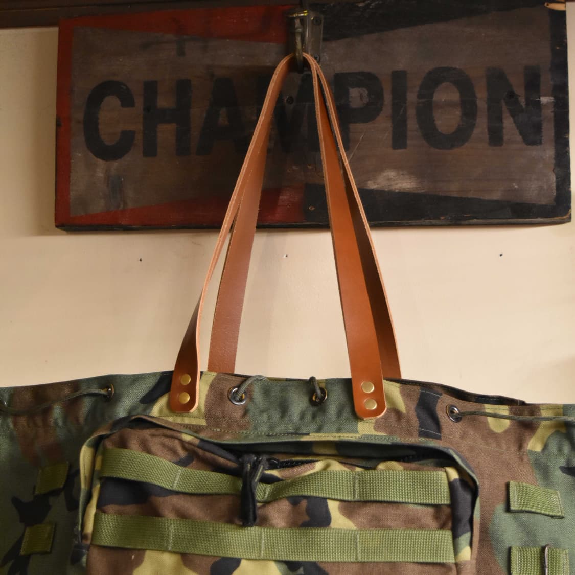 Woodland Upcycling Shoulder Bag 상품이미지3