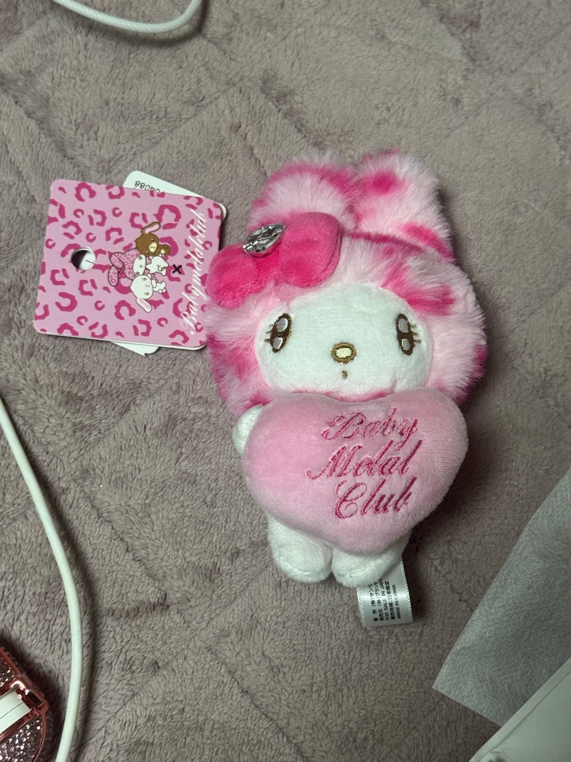 베이비메탈클럽 산리오 스핀스 콜라보 마이멜로디 누이구루미 인형 상품이미지3