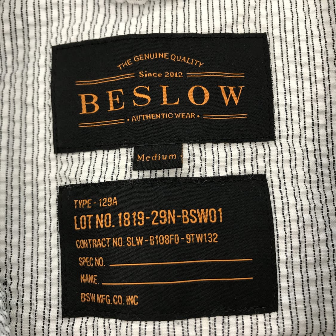 비슬로우 멀티포켓 시어서커 반팔셔츠 [M] 상품이미지4