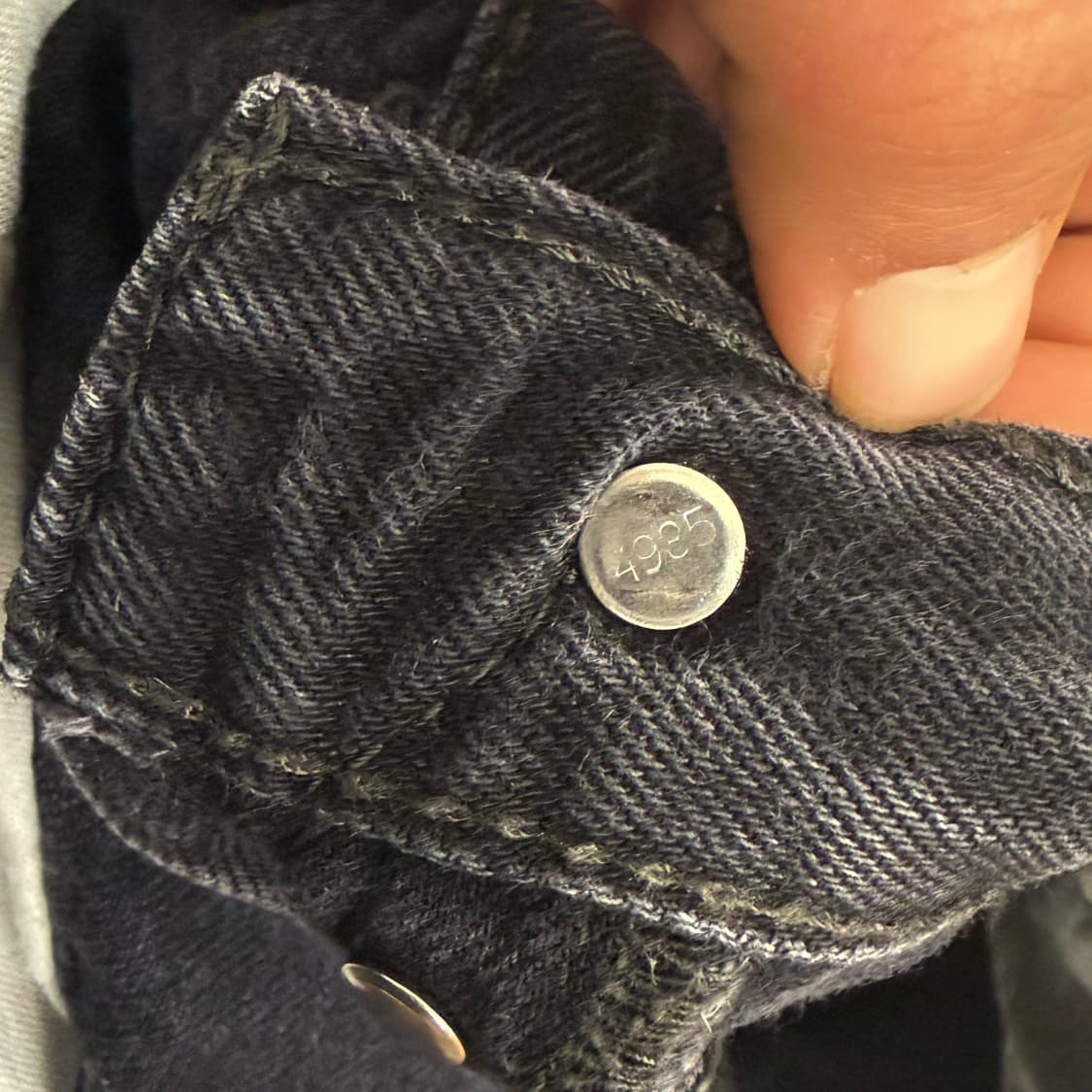 리바이스 501 스트레이트 블랙진 (36) 상품이미지8