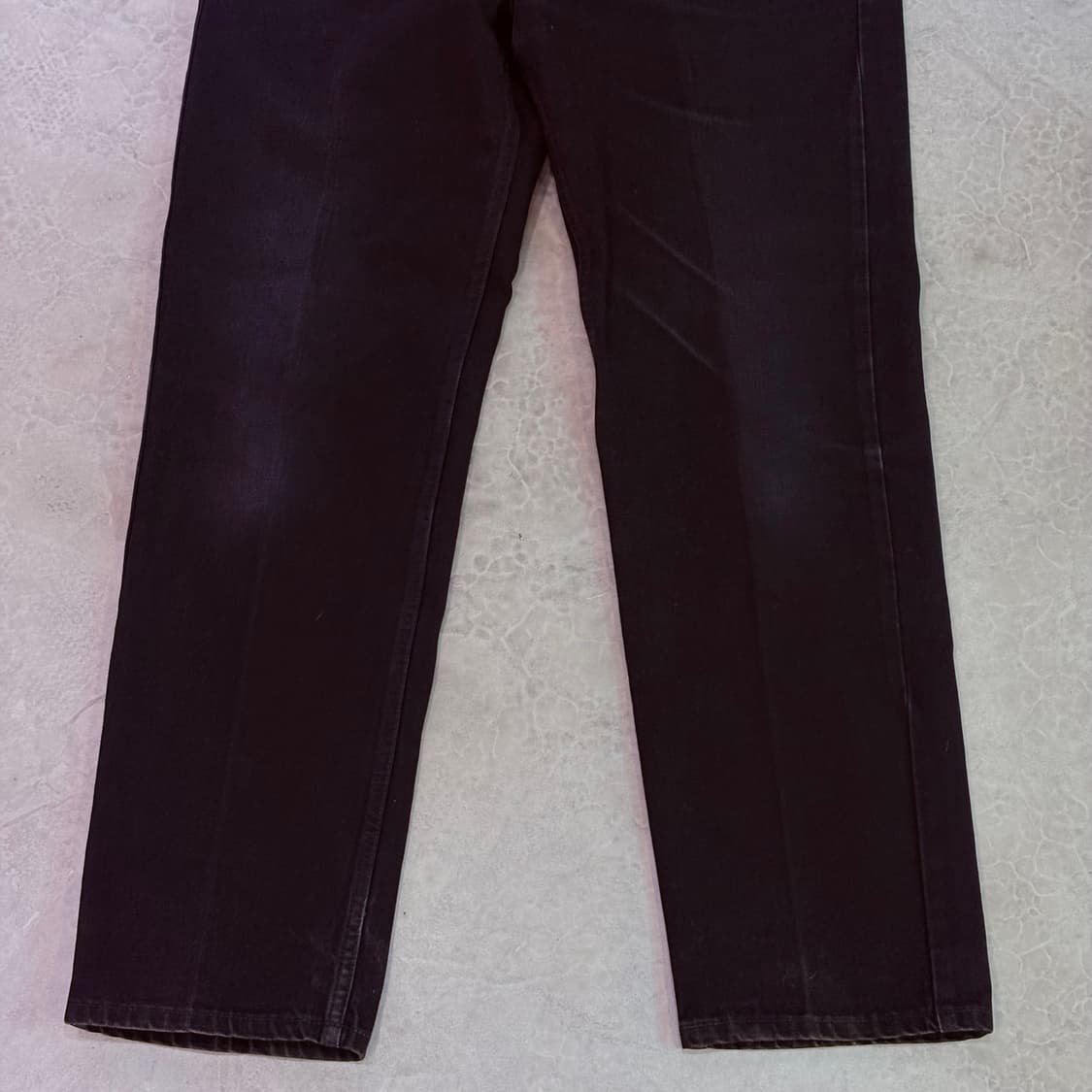 [38/32] USA 리바이스 505 오렌지탭 orange 흑청 블랙 상품이미지3