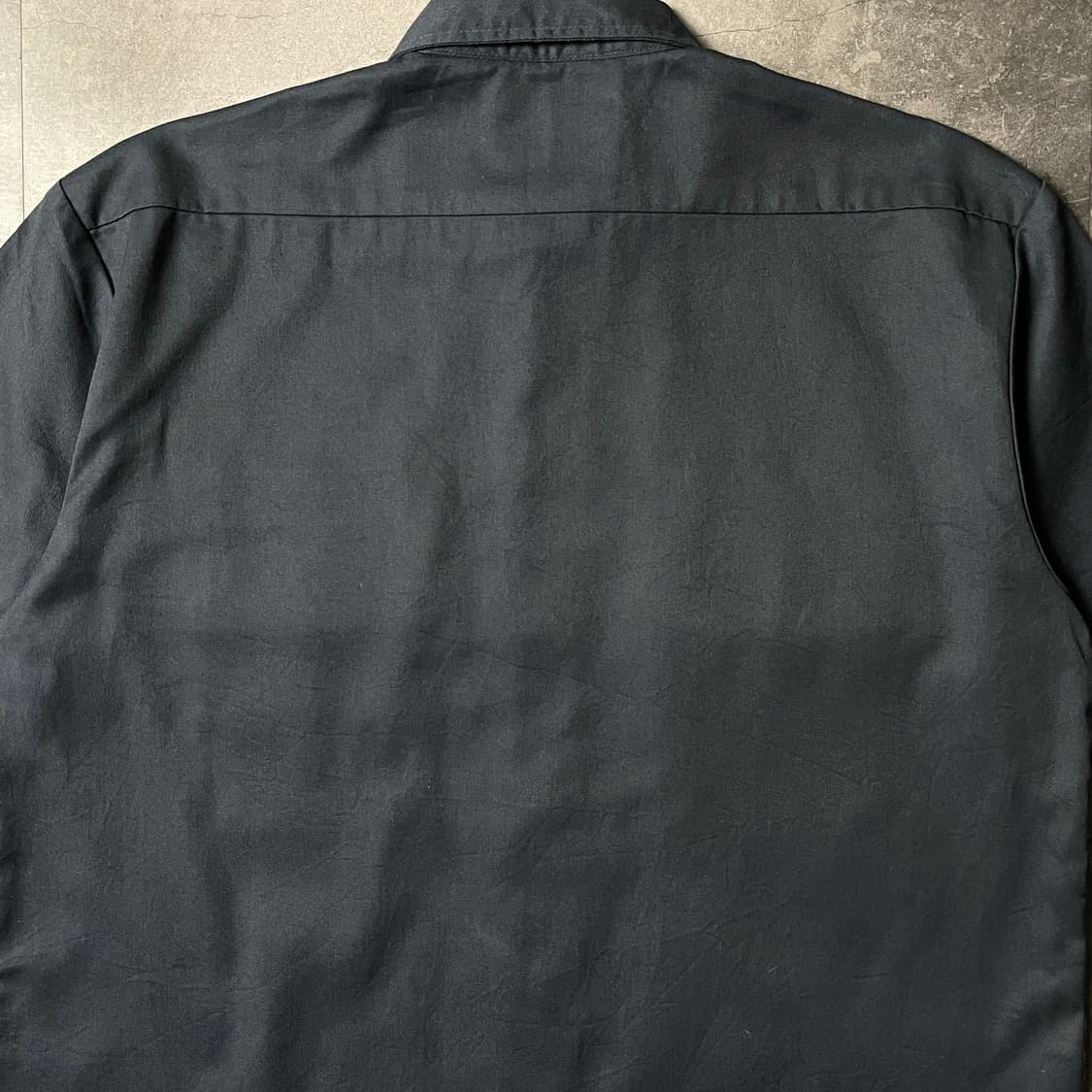 DICKIES 디키즈 빈티지 네이비 반팔 워크 셔츠 A00928 상품이미지7