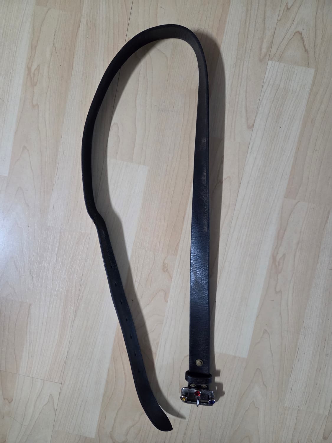 캐피탈 잼스톤 벨트, 스터드 버클 벨트 블랙 팔아요 상품이미지2