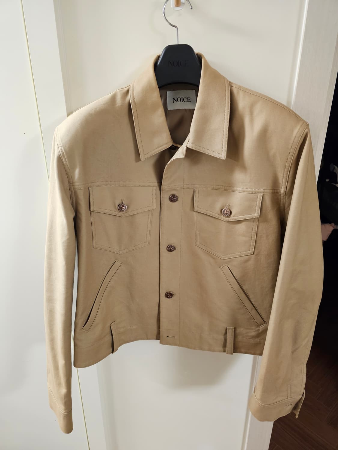 NOICE 노이스 트러커 자켓 베이지 L 상품이미지4
