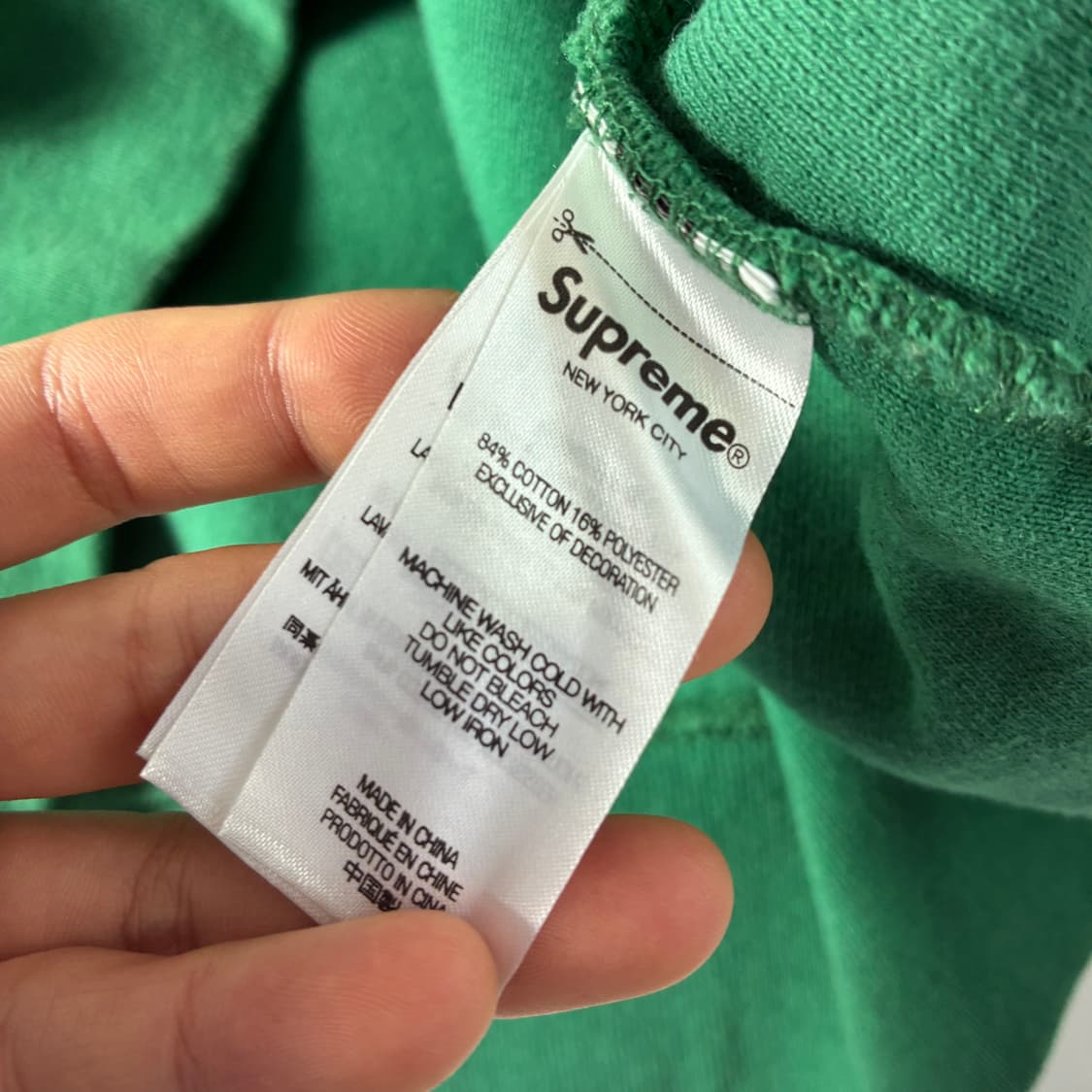 Supreme 슈프림 23F/W 인사이드아웃 크루넥 라이트파인 맨투맨 상품이미지6