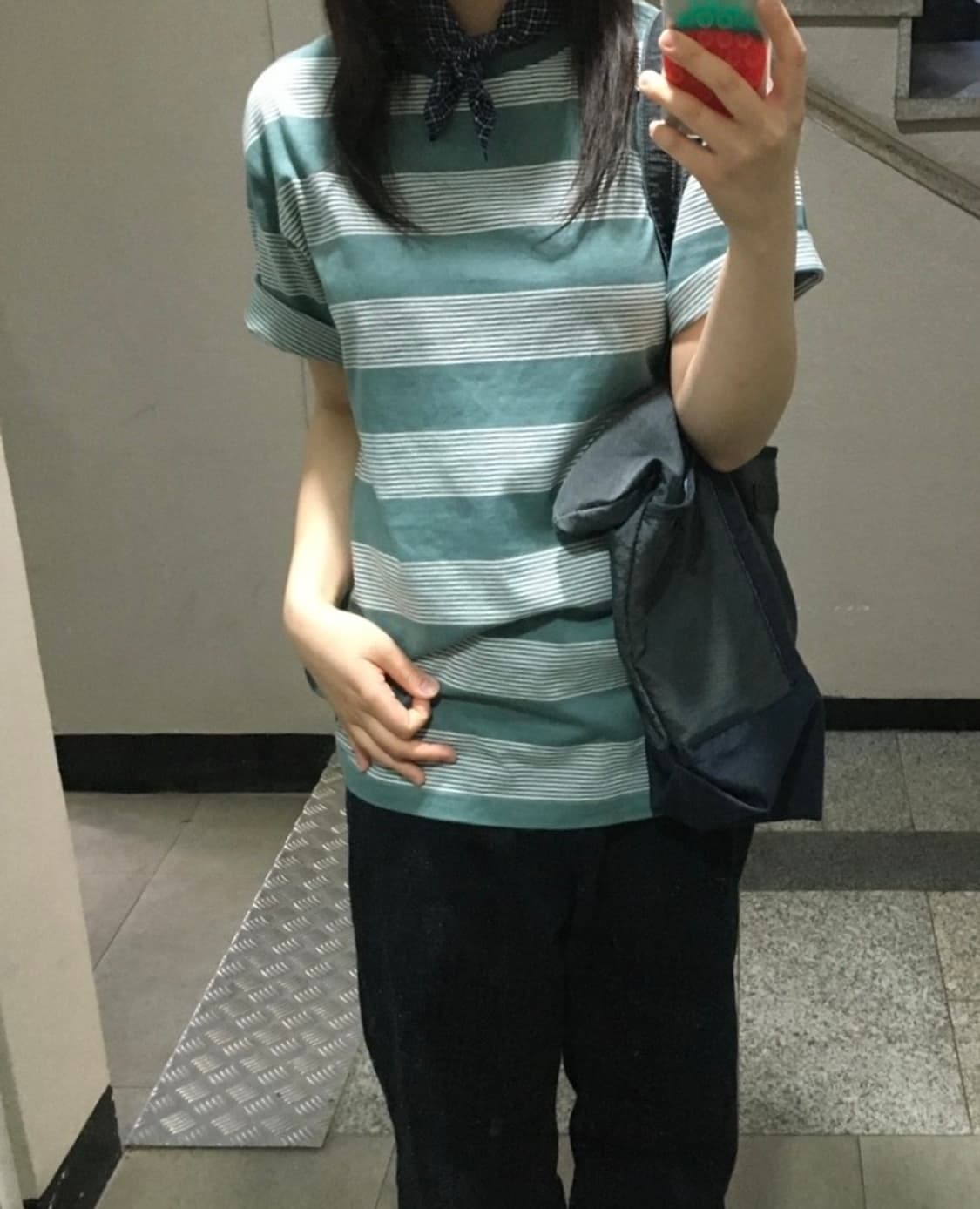 jpn빈티지 스트라이프 티셔츠 상품이미지1