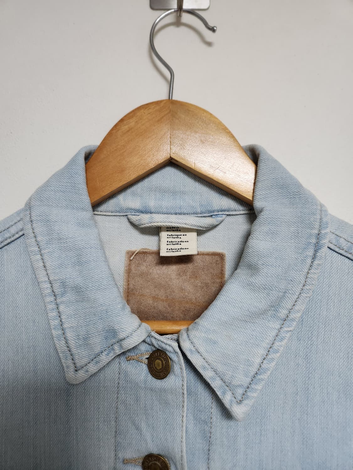 리바이스Levis 연청 데님 자켓 L - J47 상품이미지6