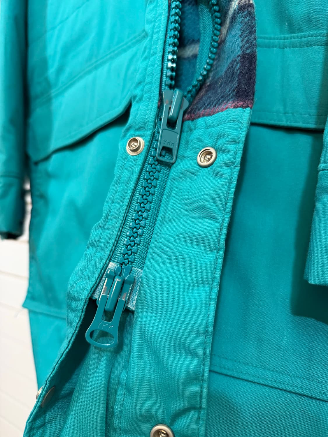 80's L.L BEAN 울 플래드 자켓 (Made In U.S.A)  상품이미지6