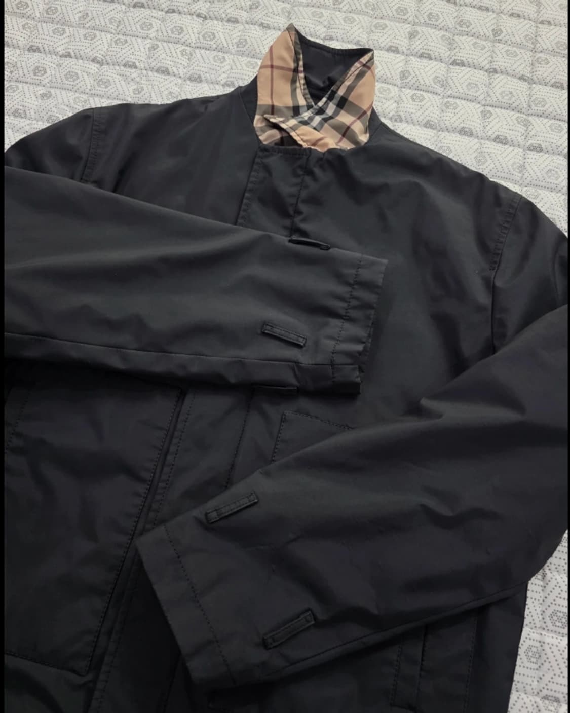 정품 버버리 런던 블랙 자켓 95 상품이미지2