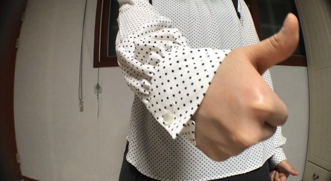 도트 블라우스 (white) 상품이미지3