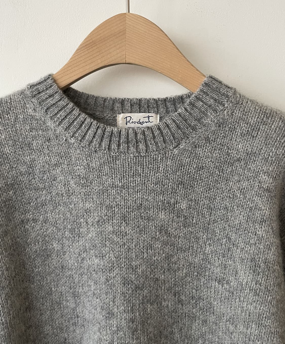 vintage gray crew neck knit 상품이미지2
