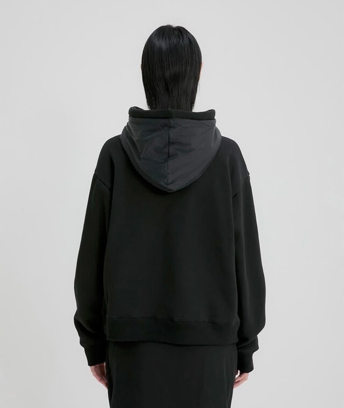 Event Horizon Layered Hoodie (Black) 상품이미지3