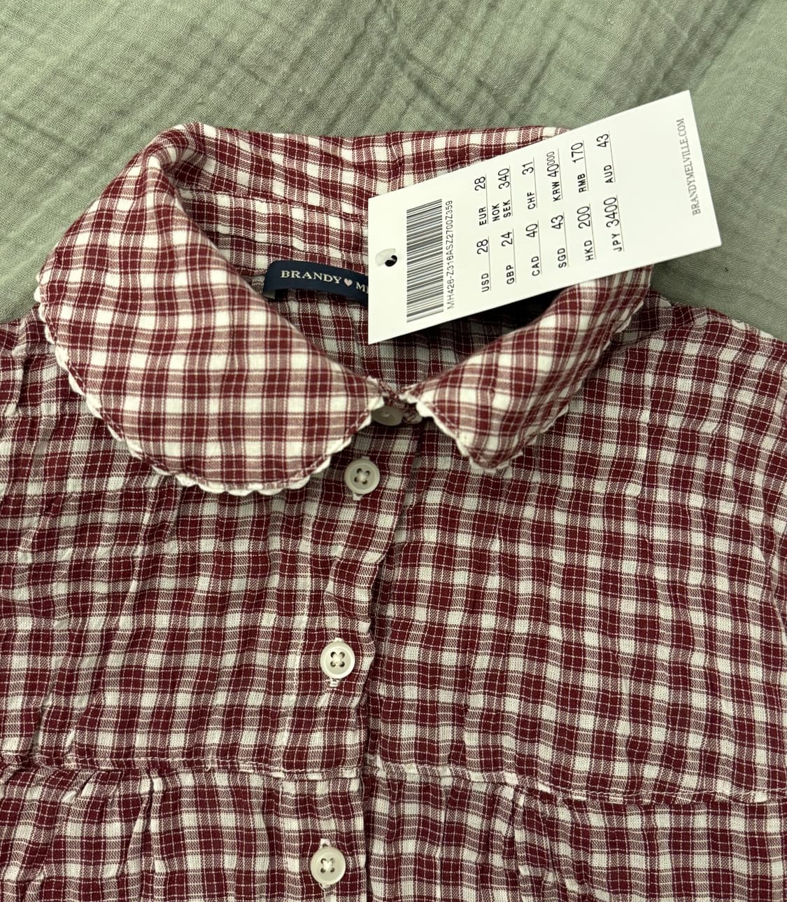 brandy melville 반팔셔츠 상품이미지3