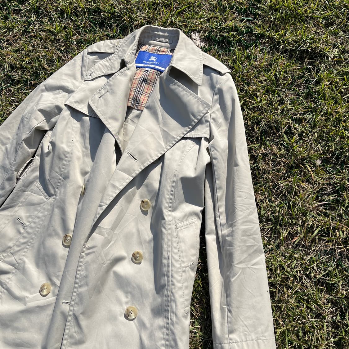 BURBERRY Trench coat ( BLUE LABEL) 상품이미지4
