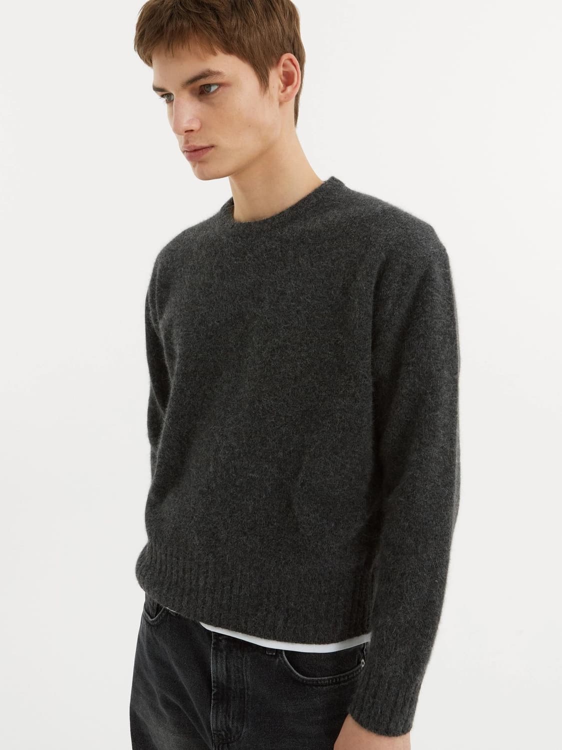 [완판] 라벨아카이브 라쿤 원사 니트 상품이미지5