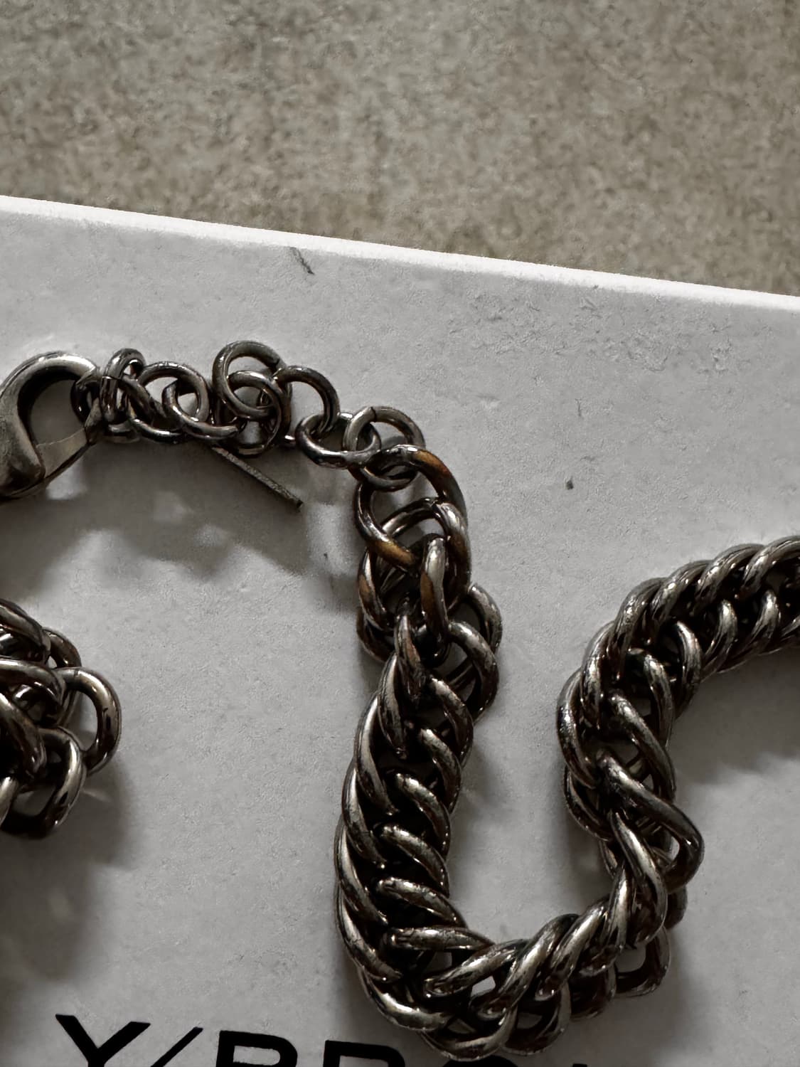 와이프로젝트 크리스탈 Y 목걸이 상품이미지6