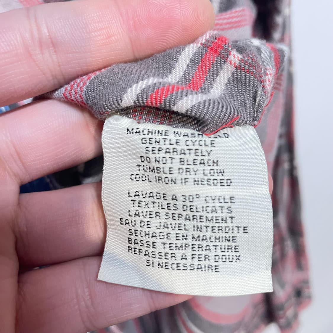 데님앤서플라이 데님 포인트 체크 셔츠 상품이미지5