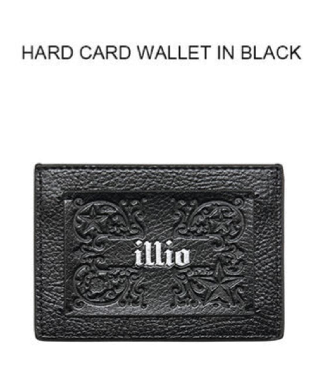 illio Black hard Card wallet 상품이미지1