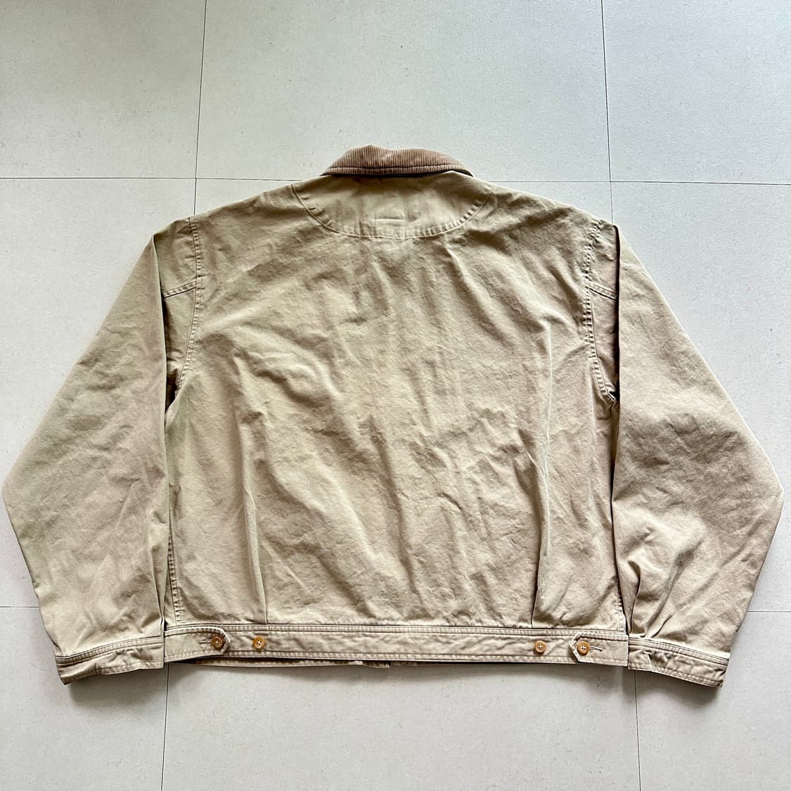 폴로 스포츠맨 빈티지 코듀로이 카라 디트로이트 헤링턴 캔버스 자켓 XL 상품이미지7