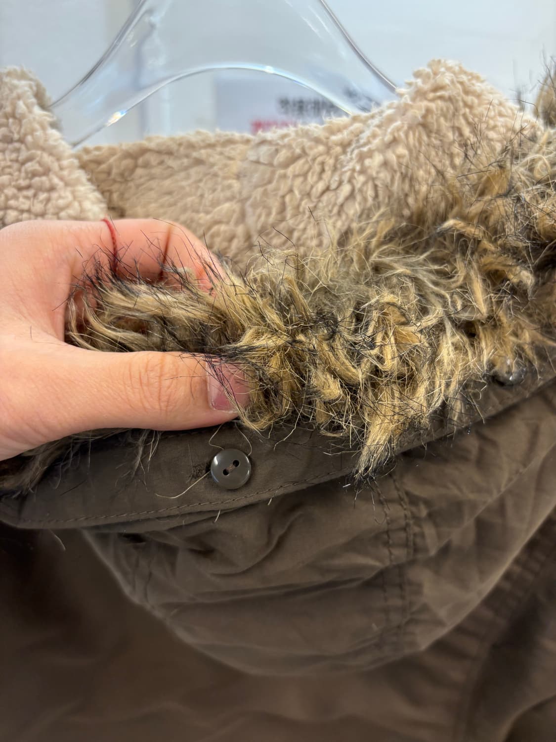 Elencore due long zip up jacket 상품이미지5