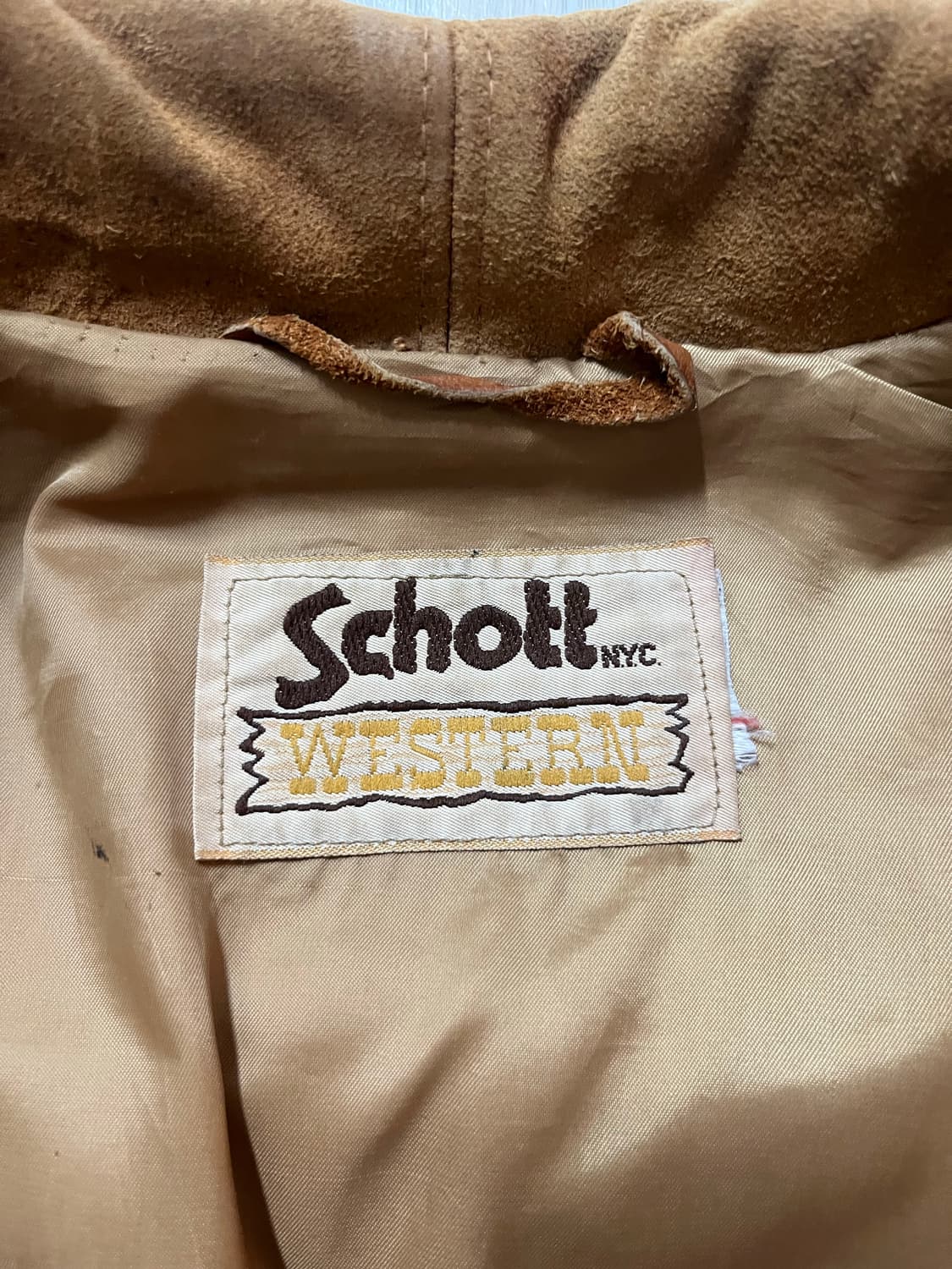 쇼트 스웨이드 레더 프린지 자켓 상품이미지2