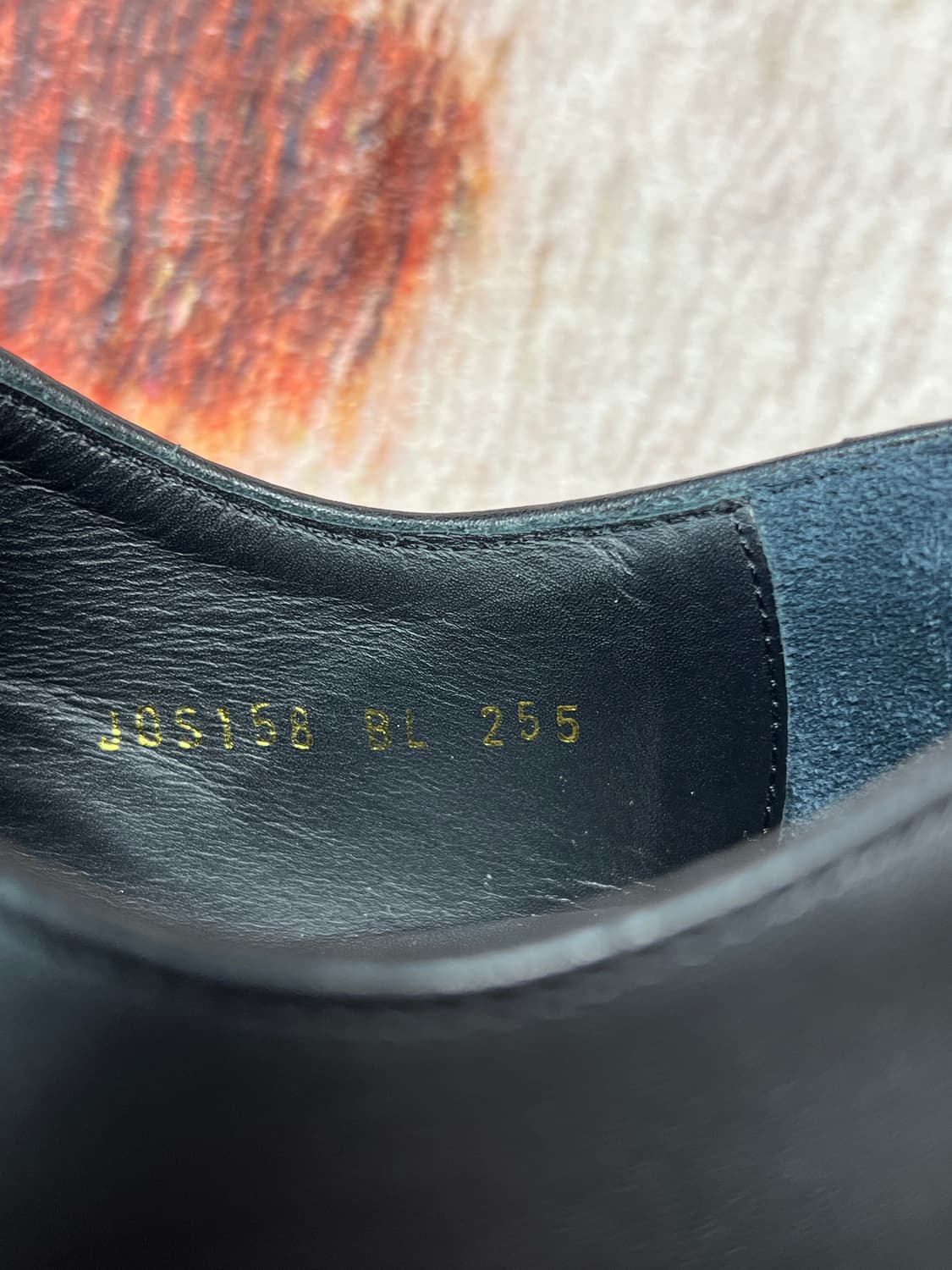 [255] 조셉트 비브람솔 더비 슈즈 블랙 상품이미지6