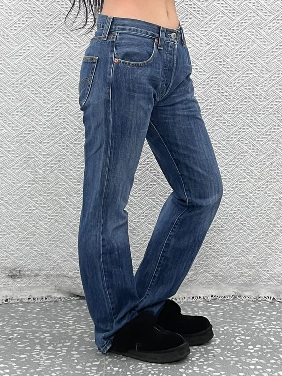 리바이스 올드스쿨 빈티지 워싱 진청 데님팬츠 29인치 C10689 상품이미지2