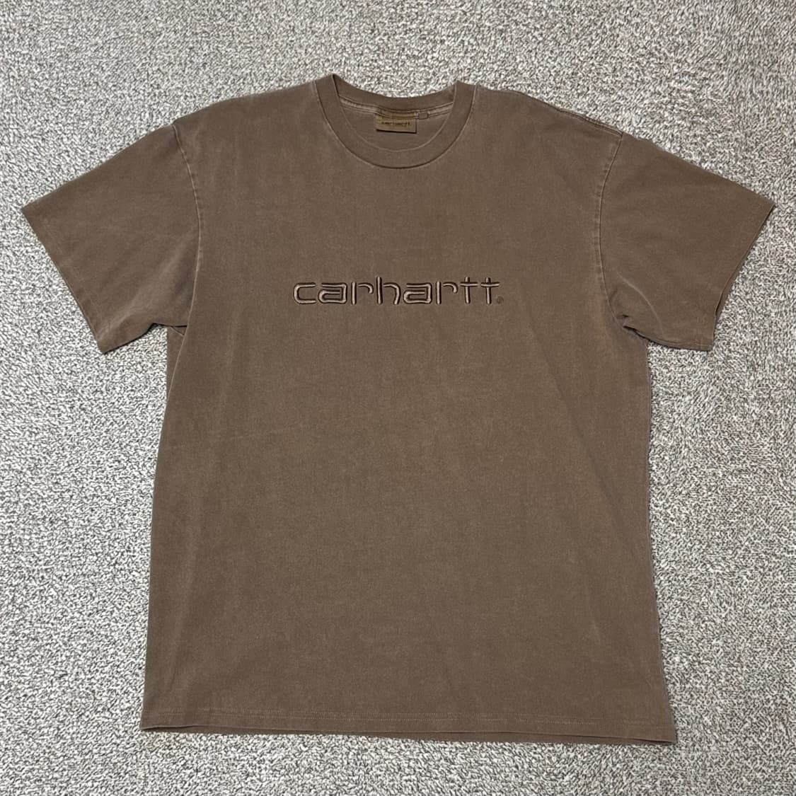 [L] 칼하트 윕 더스터 스크립트 반팔 럼버 상품이미지1