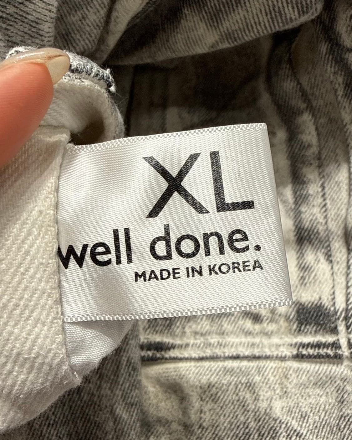 웰던 더티 워시 멀티 카고 데님 팬츠 상품이미지9