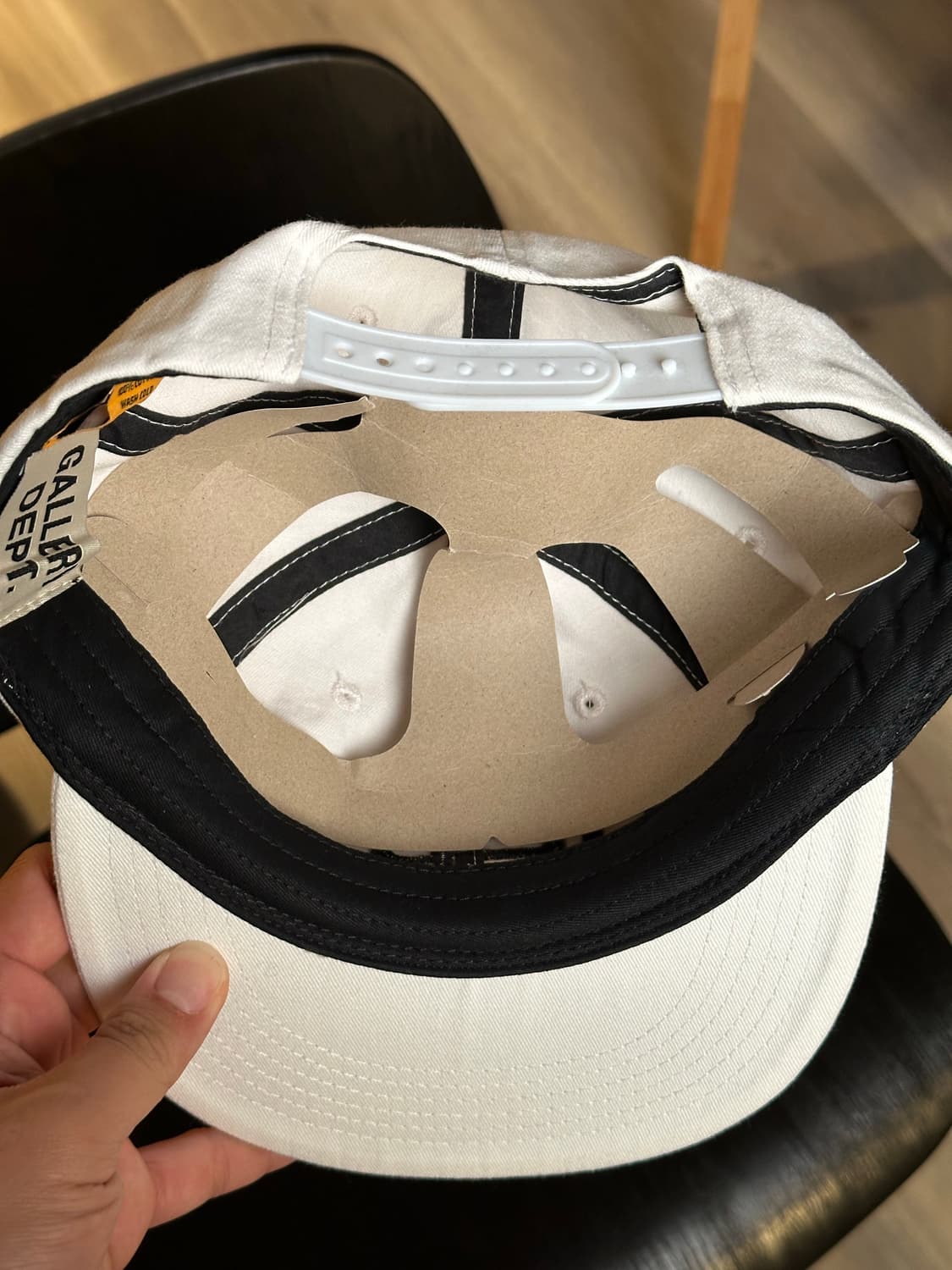 Gallery Dept 갤뎁 로고 햇 화이트 상품이미지4