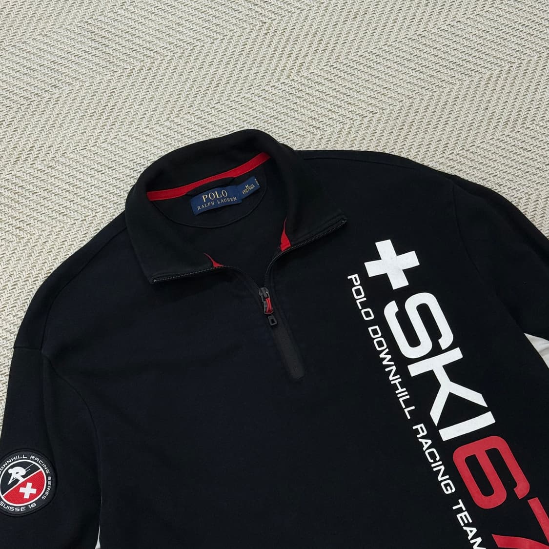 폴로 랄프로렌 하프집업 레이싱 티셔츠 r2382 상품이미지3