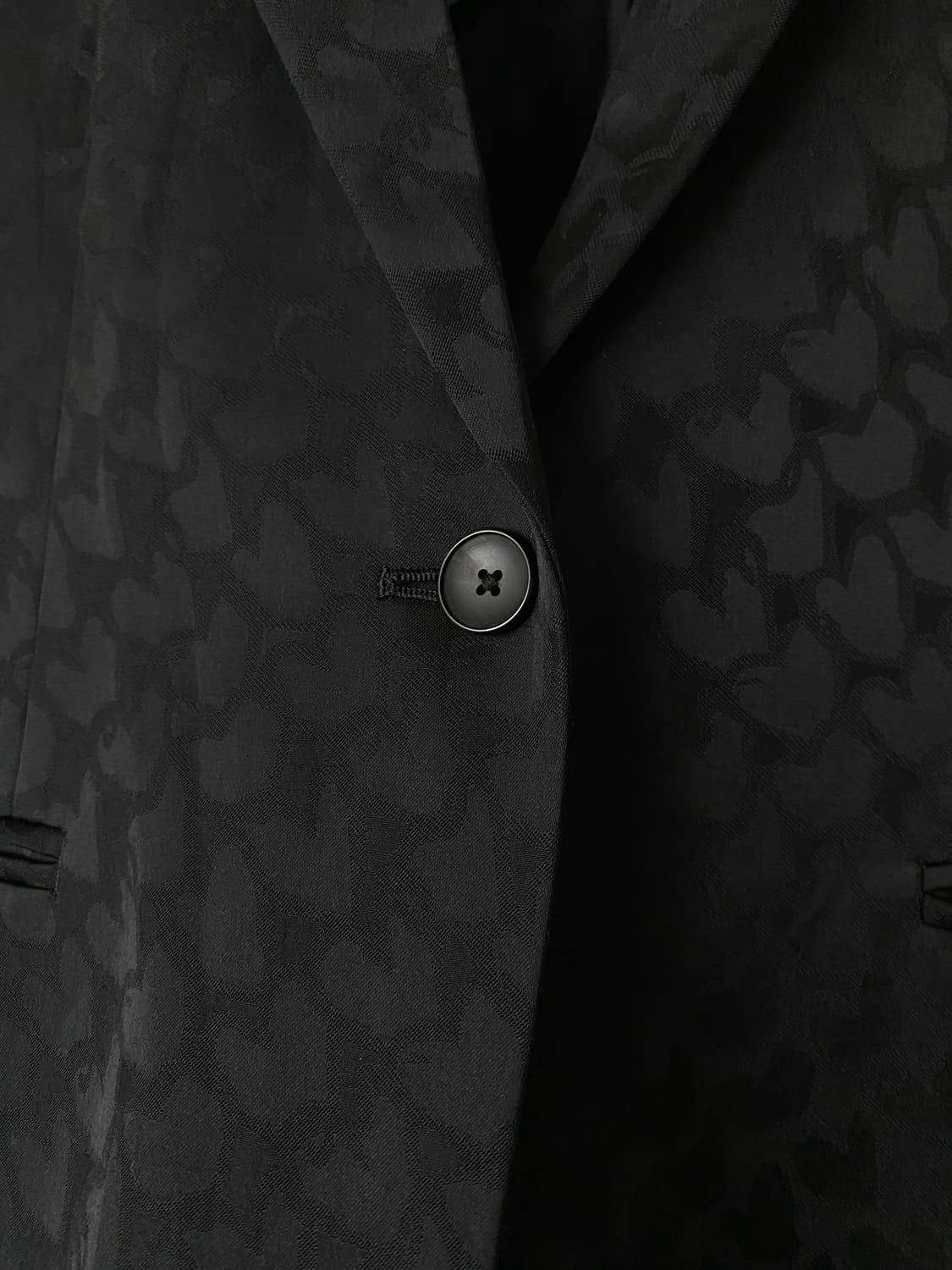 빈티지 PAUL. SMITH 하트 패턴 원 버튼 자켓 상품이미지4
