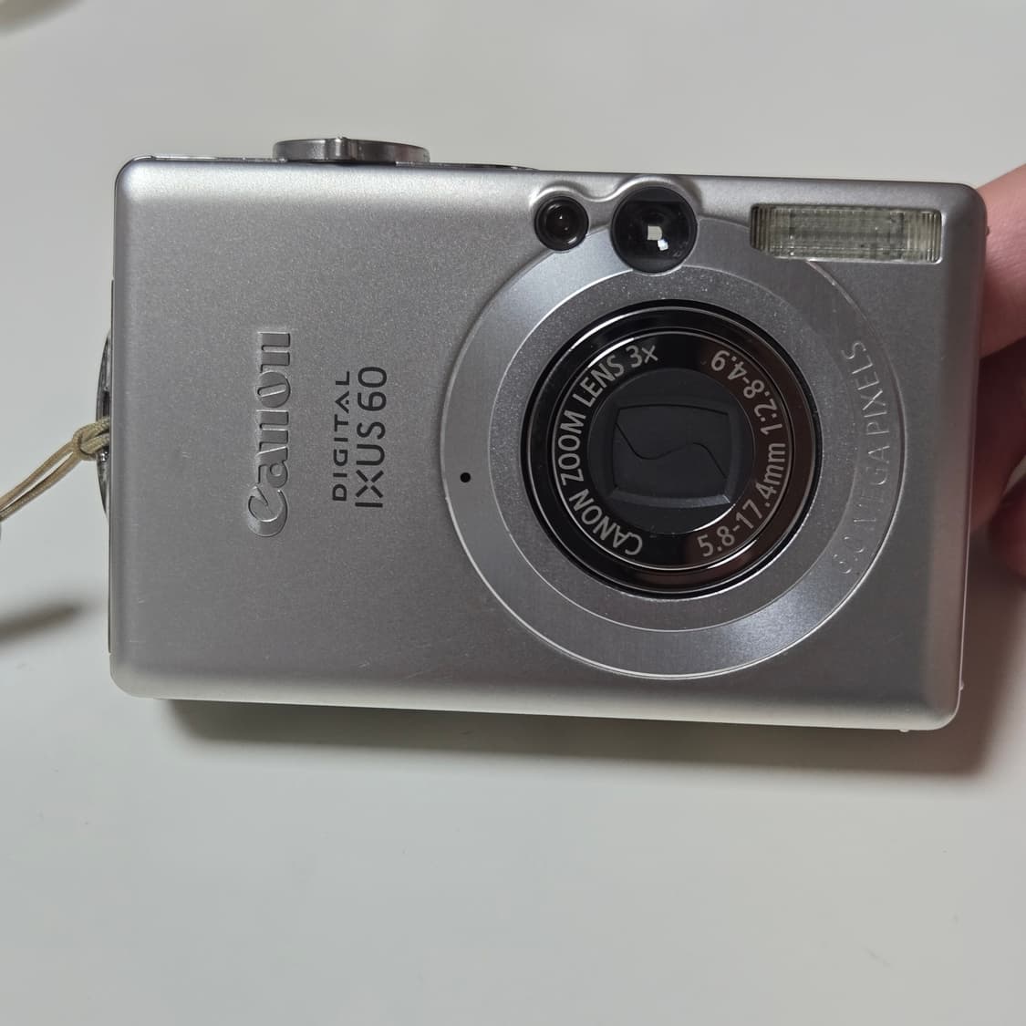 캐논 디지털 익서스 60 은색 카메라 상품이미지1