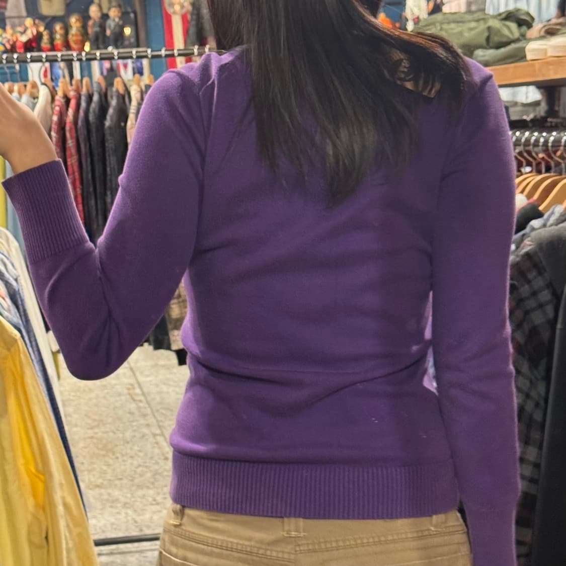 RALPH LAUREN 랄프로렌 브이넥 포켓 니트 상품이미지4