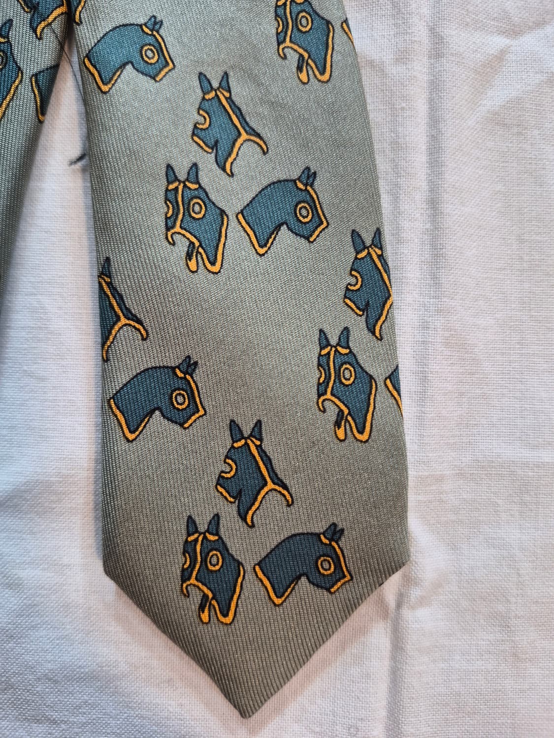 에르메스 명품실크넥타이  상품이미지3