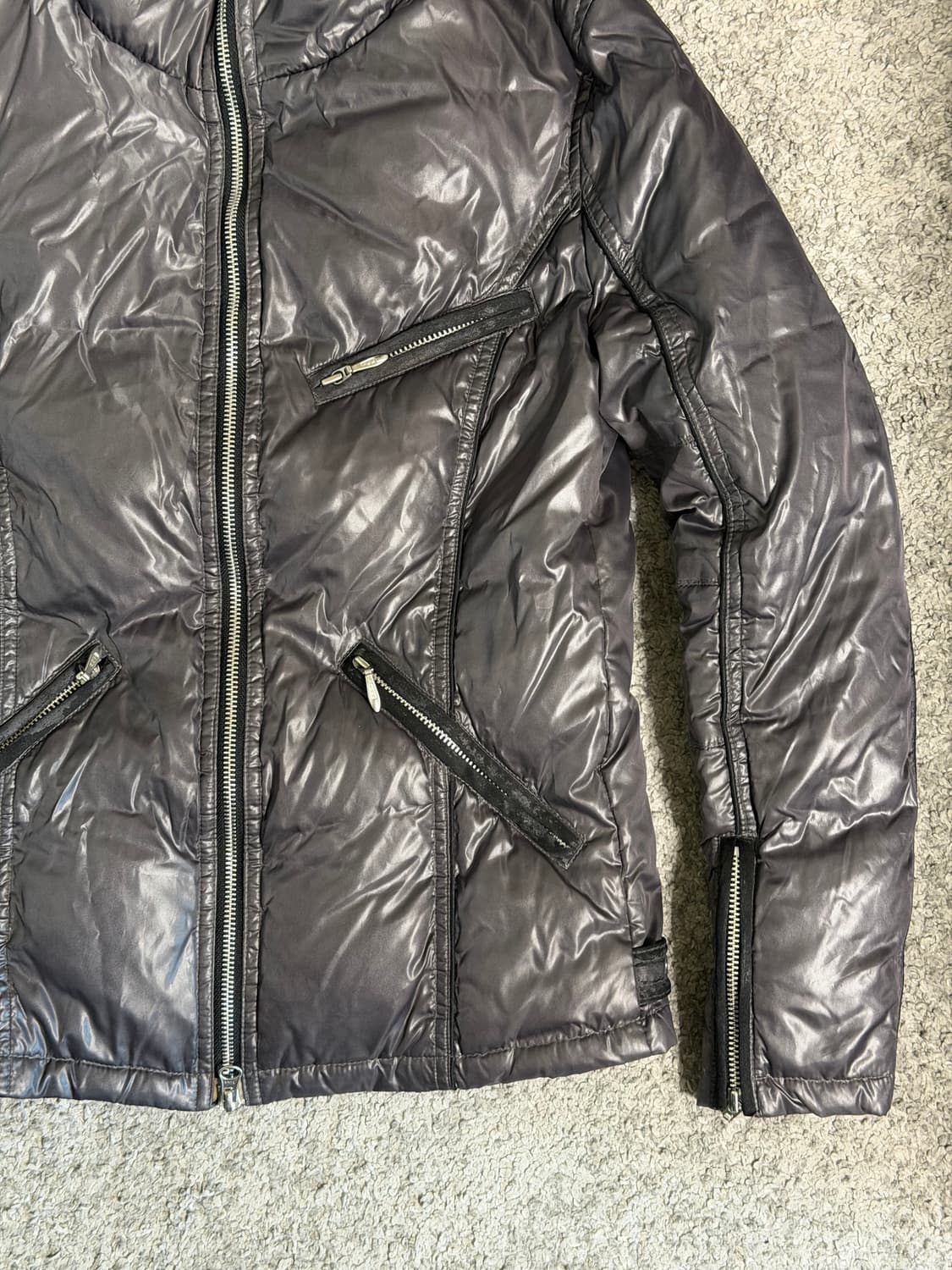 토네이도마트 지퍼 다운 자켓 상품이미지5