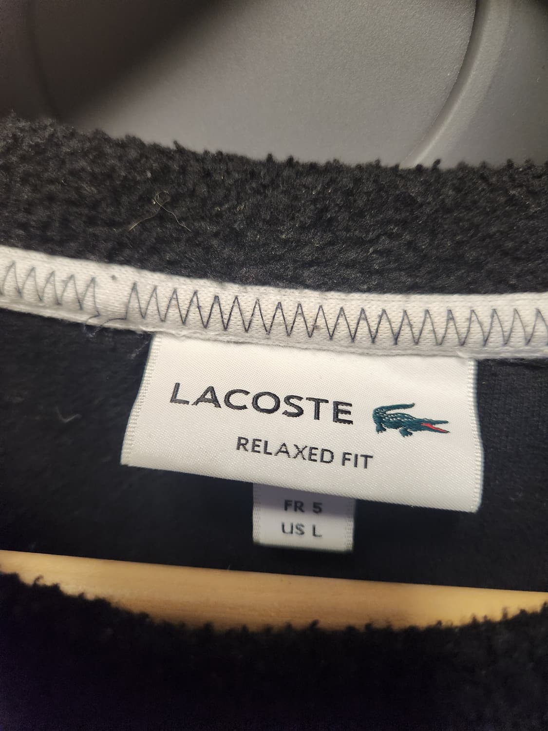 라코스테 플리스 맨투맨 L 상품이미지3