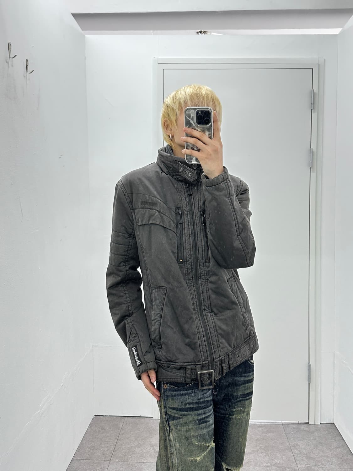 Buckaroo Washed Layered Grunge Jacket 상품이미지2