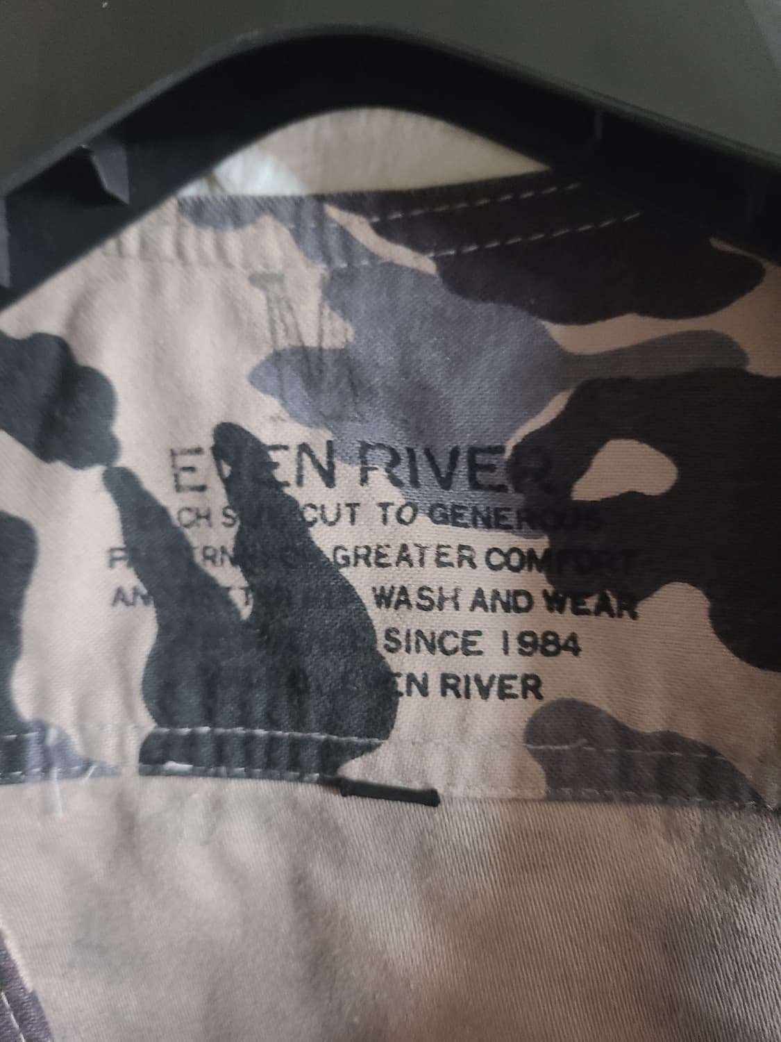 EVEN RIVER 카모플라쥬 면조끼(55) 상품이미지6