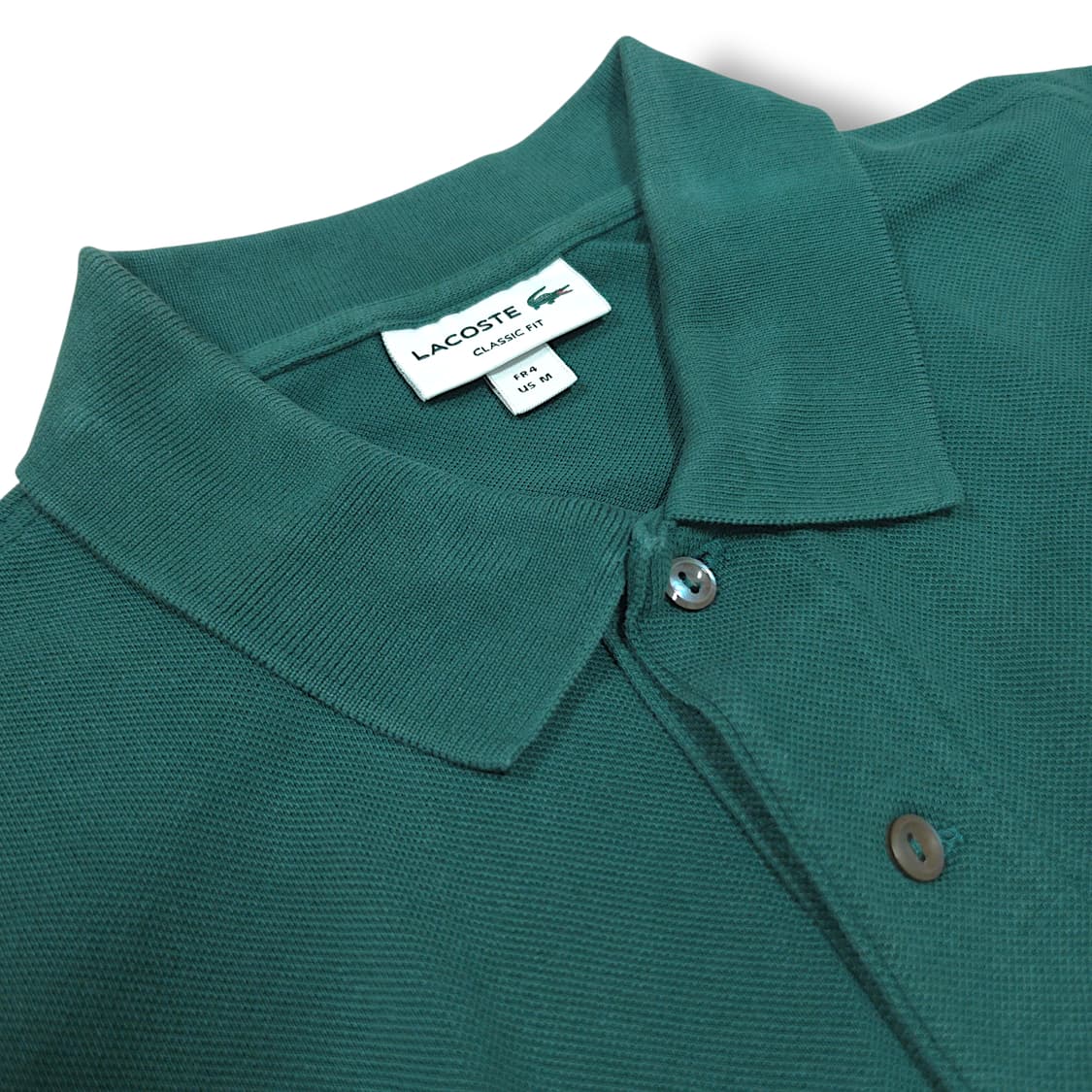 [M] 라코스테 그린 클래식 핏 코튼 PK 반팔 카라티셔츠 상품이미지7