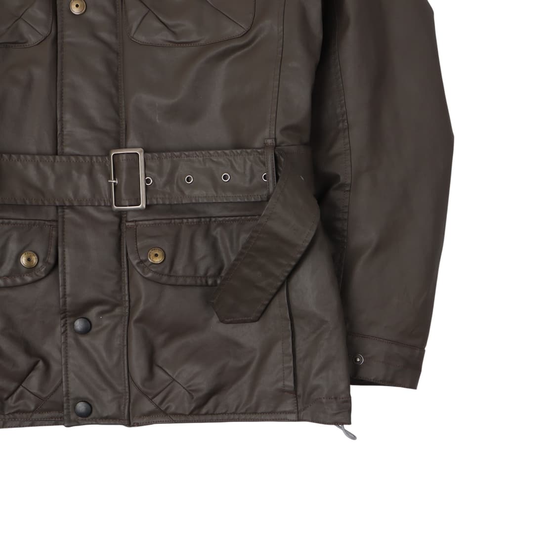 레빗 코티드 벨트 필드 점퍼 자켓 상품이미지3