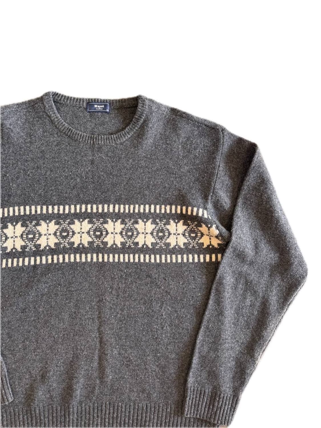 Kent snowflake wool sweater 상품이미지3