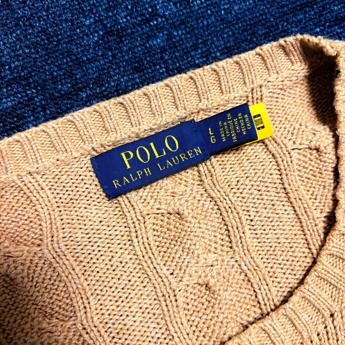 폴로 랄프로렌 꽈배기 니트 상품이미지5