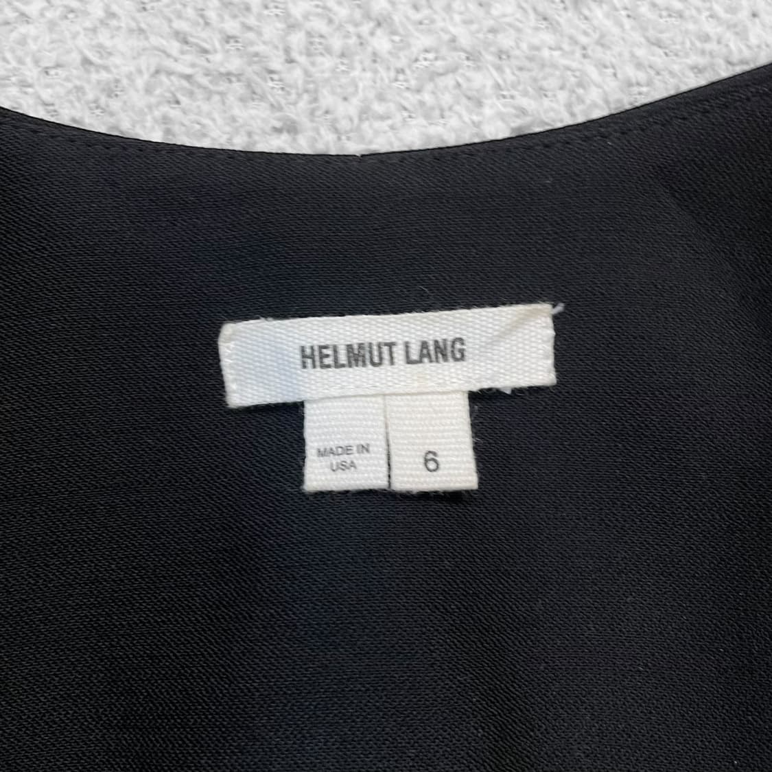 헬무트랭 Helmut lang 지퍼 블레이저 자켓 블랙 상품이미지5