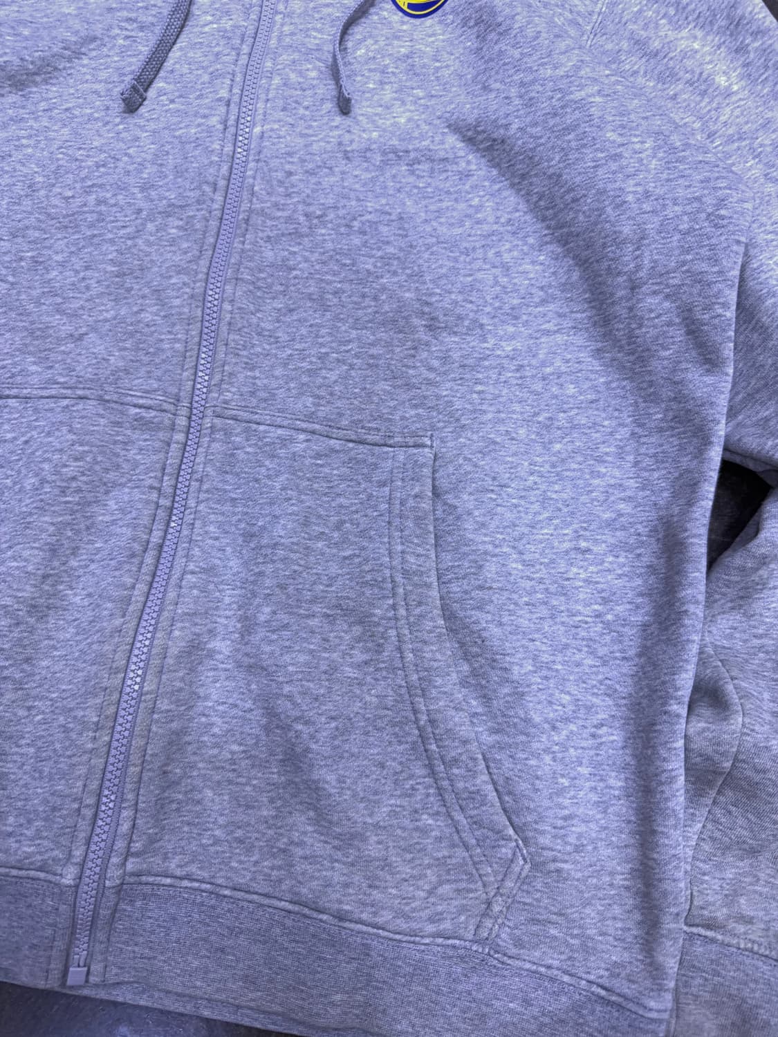 나이키 NBA 골든스테이트 워리어스 후드집업 후디 그레이 XL 상품이미지5