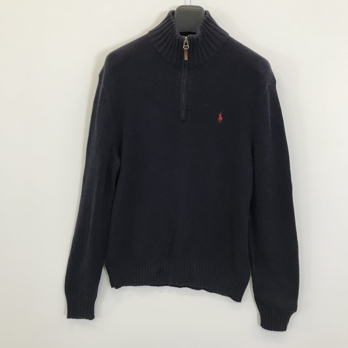 폴로 피마코튼 하프집업 니트 [M] 상품이미지1