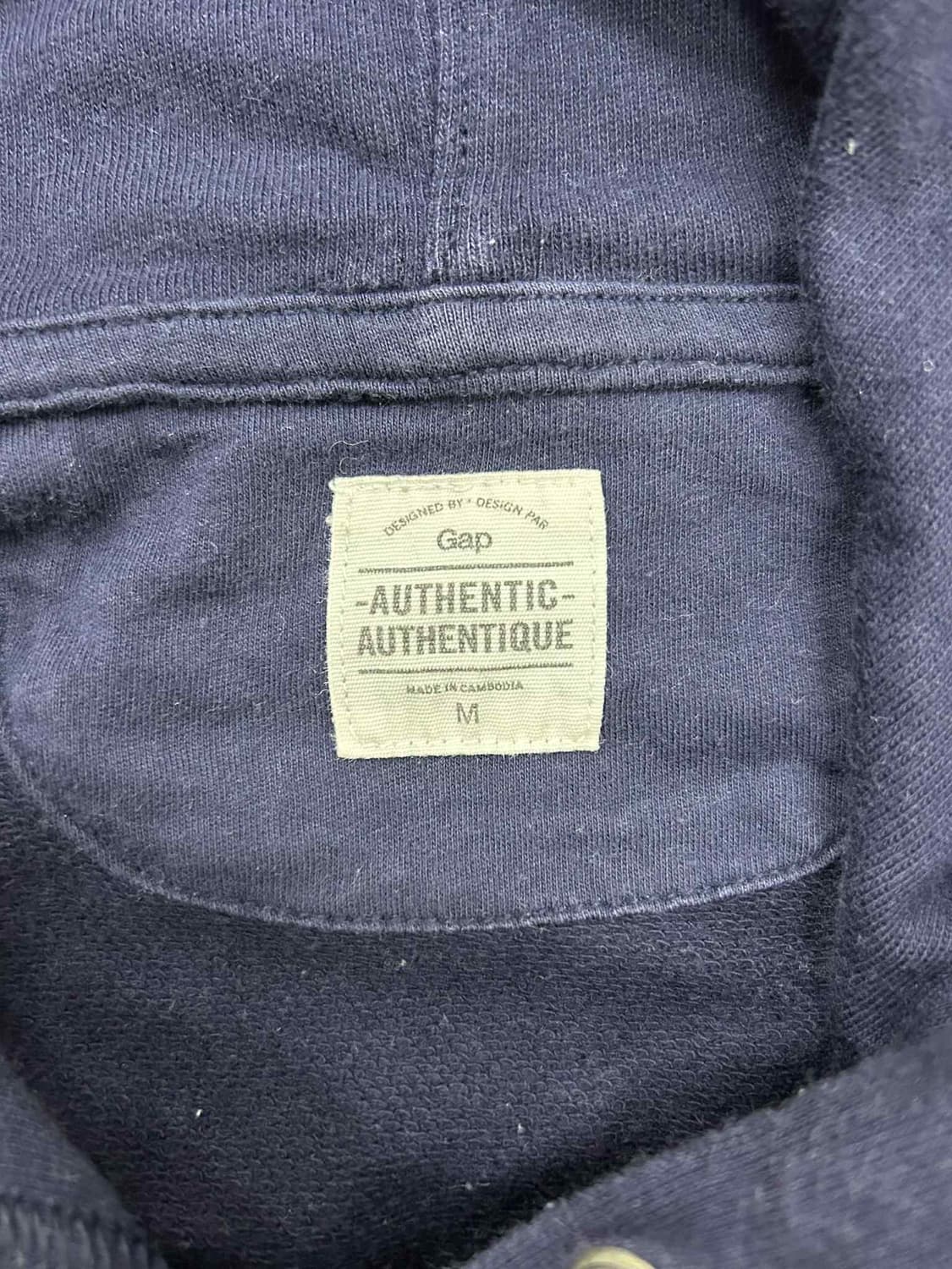 Gap 갭 런던 네이비 폭닥 스웨트셔츠 후드티(M) 상품이미지4