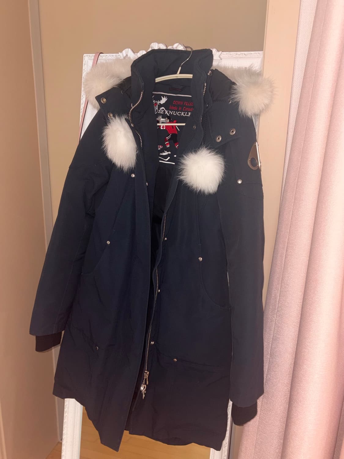 무스너클 롱 패딩 상품이미지1