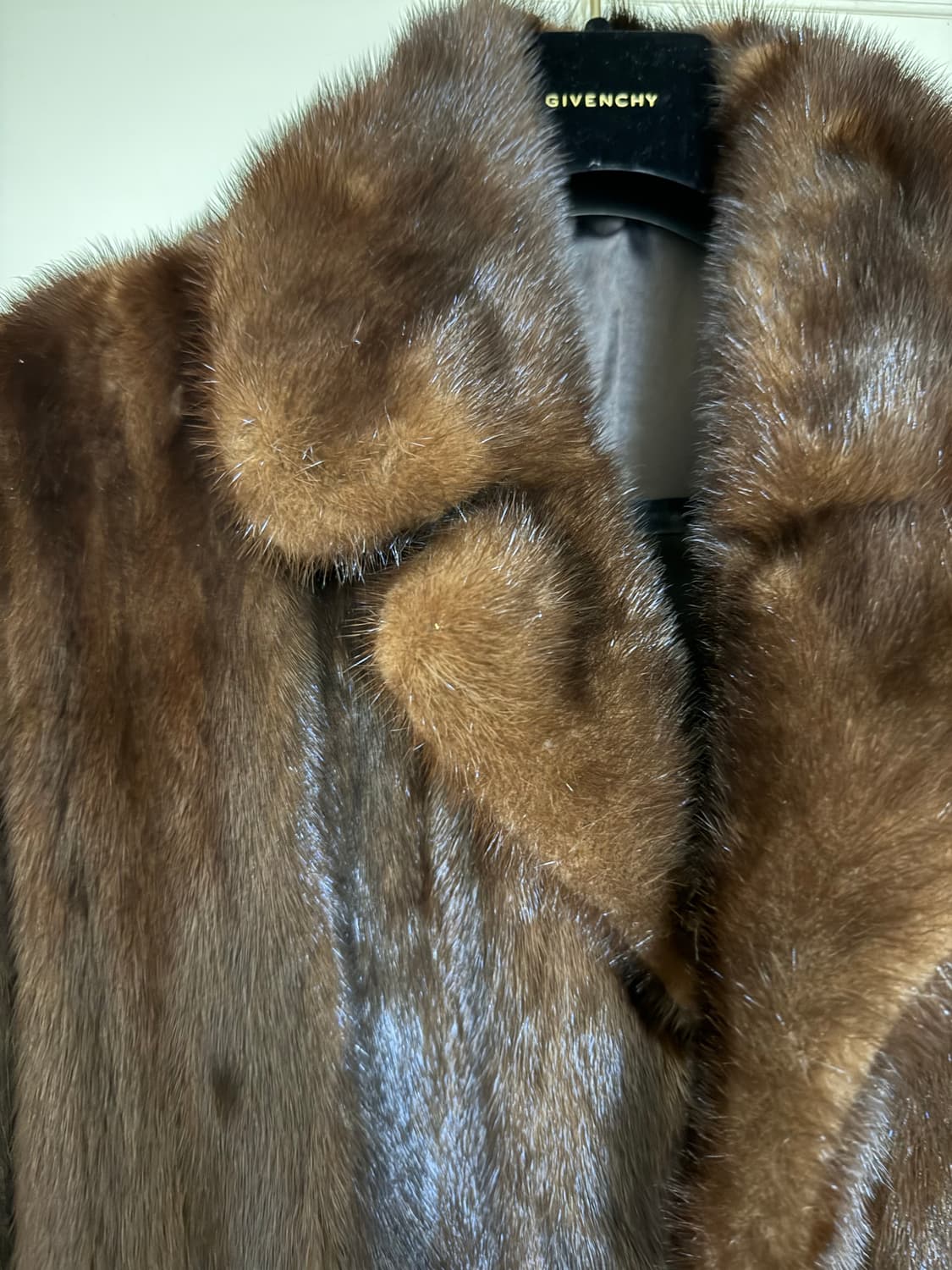 다크 브라운 밍크 롱코트 55 상품이미지2